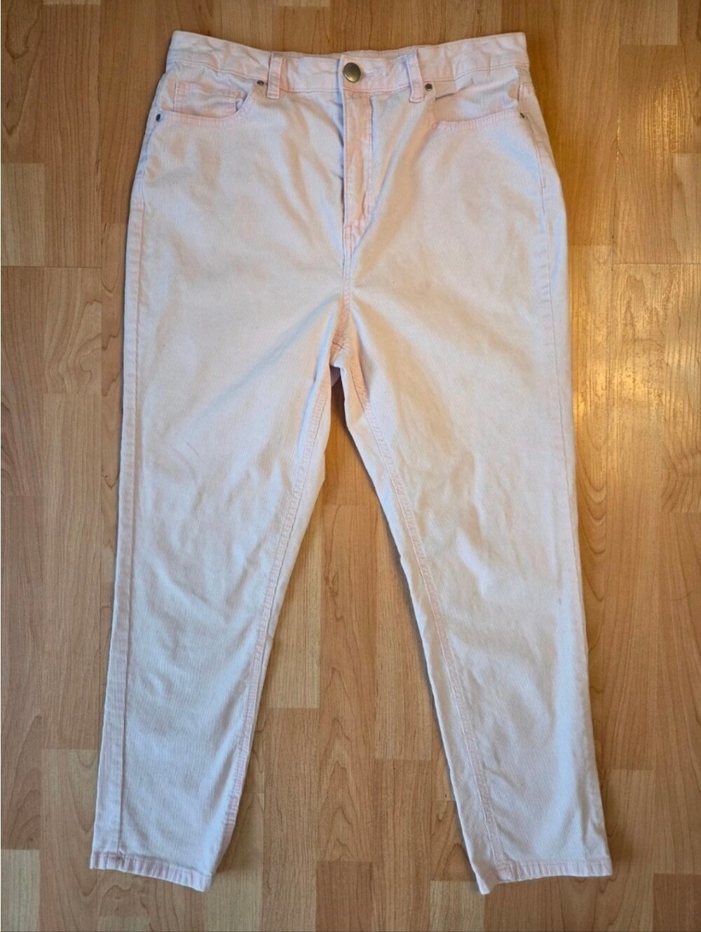 No Boundaries high-waisted skinny corduroy pants
